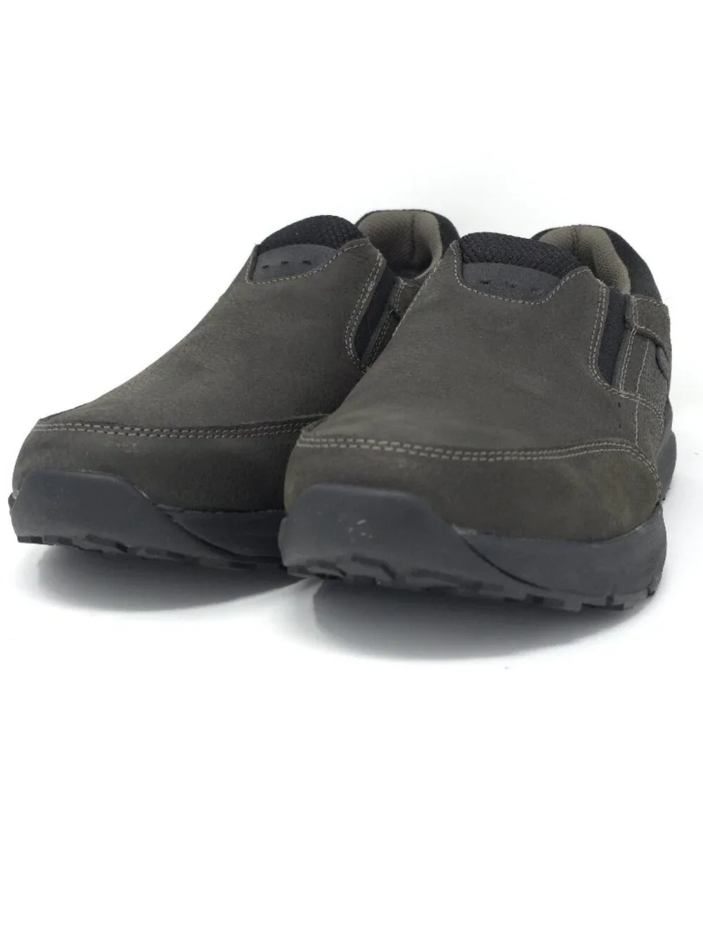 New Nunn Bush Excursion Charcoal Waterproof Moc Toe Slip-On Men’s 11M
